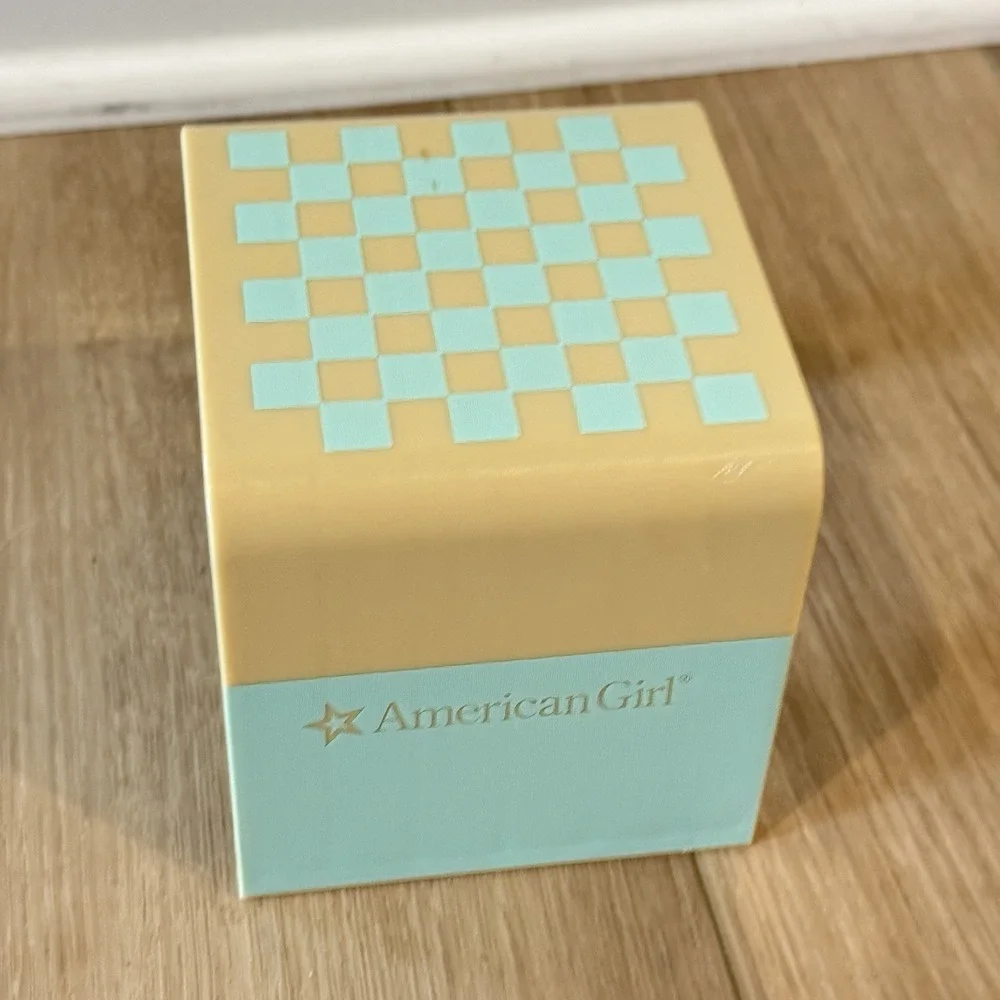 American Girl Game Night Pictionary Checkers Table Truly Me